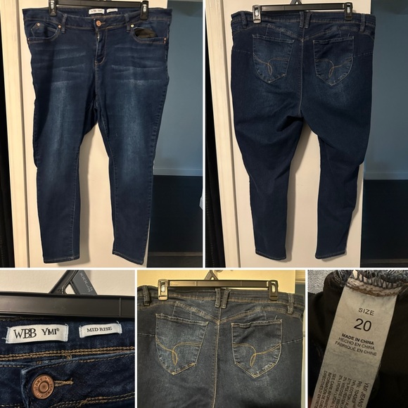 YMI Mid Rise Jeans - Picture 1 of 1